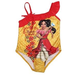 Disney Girl's Elena of Avalor One Piece Swimsuit